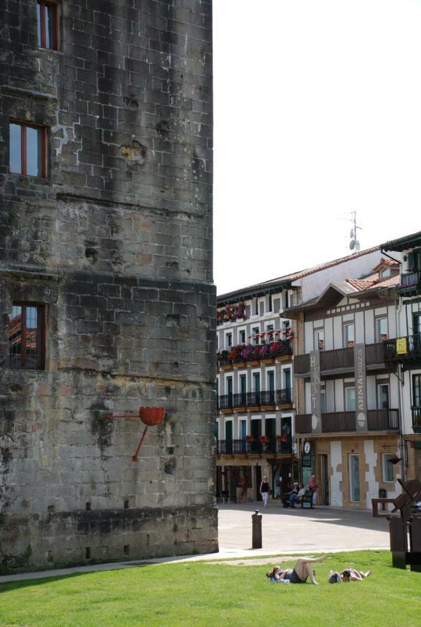 Hostal Zaragoza Hondarribia Exterior foto